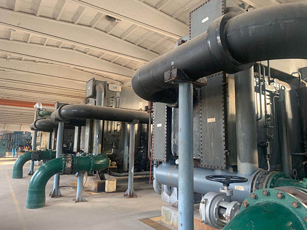 溴化鋰中央空調管道清洗的方法和流程：